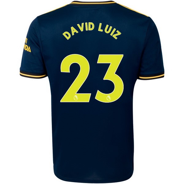 Camiseta Arsenal NO.23 David Luiz Tercera equipación 2019-2020 Azul
